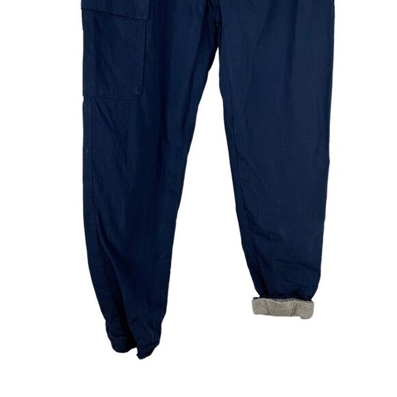 Wonder Nation Boys Size Large 10 12 Navy blue lined Jogger pants New - Picture 4 of 8